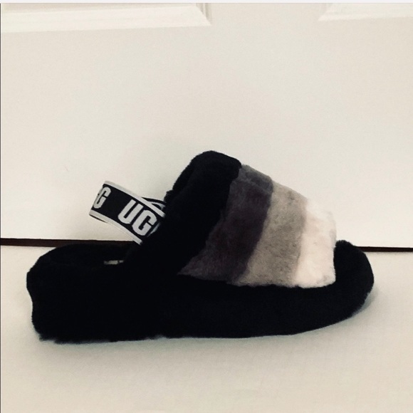UGG Shoes - UGG fluff yeah multicolor fur slides